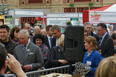 The Edible Garden Show 2014 on display